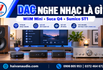 Hải Vân Audio DAC Nghe Nhạc Là Gì? So Sánh WiiM Mini, Suca DAC Q4 Và Sumico DAC ST1