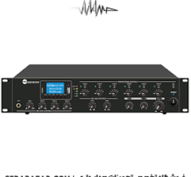 Ampli 6 zone CMX DA120MT