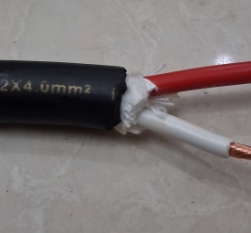 Dây cáp dùng cho loa 2 ruột Verity Model: JA106 (2 x 4mm)