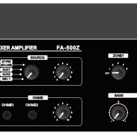 Ampli 3 zone CMX FA120Z