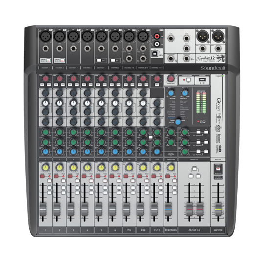 Mixer Sound Craft Signature 12 MTK 