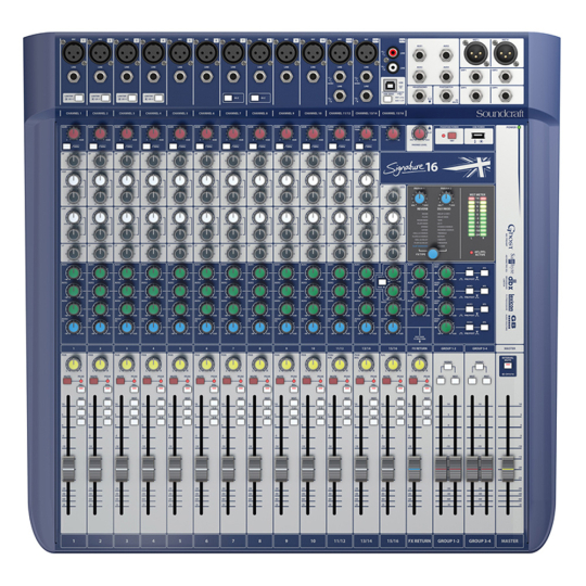 Mixer Sound Craft Signature 16